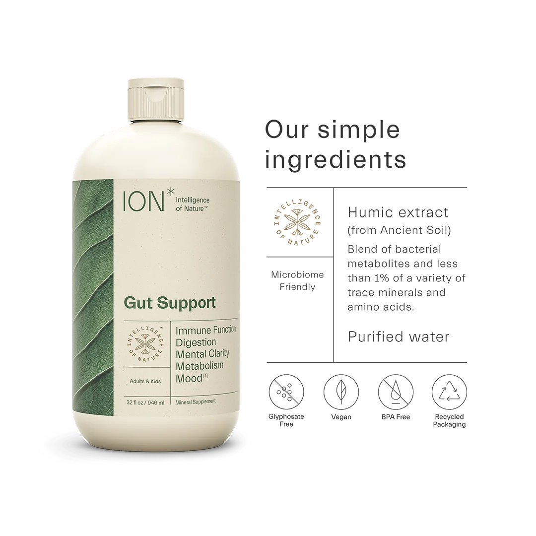 ION* Gut Support with important features.