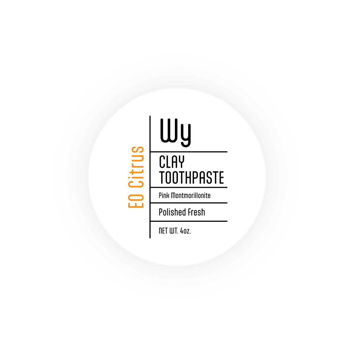 Wy Clay Toothpaste
