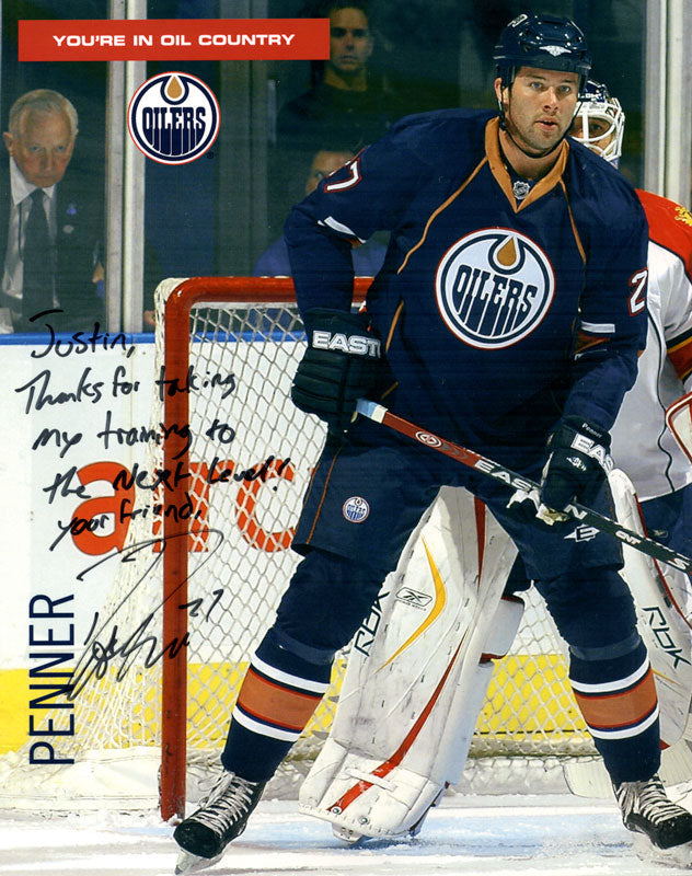 Dustin Penner. Former NHL player and Stanley Cup Winner.