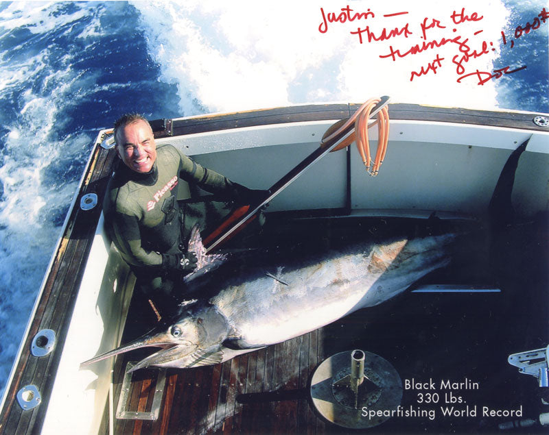 Doc George Lopez. World Record Spear Fisherman and Free Diver