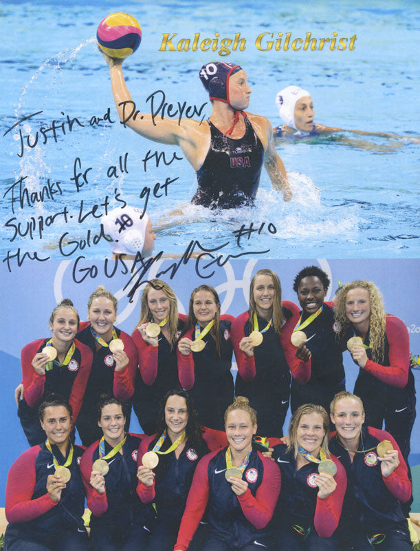 Kaliegh Gilchrist. Two Sport Professional Athlete. Olympic Gold Medalist, USA Water Polo. Professional Surfer.
