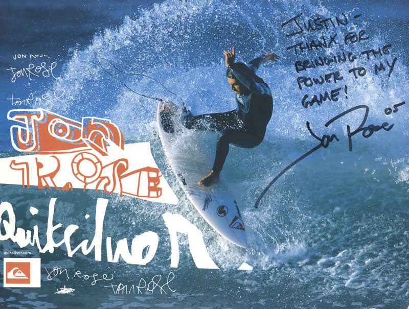 John Rose. Former Professional Surfer. Waves 4 Water Foundation.