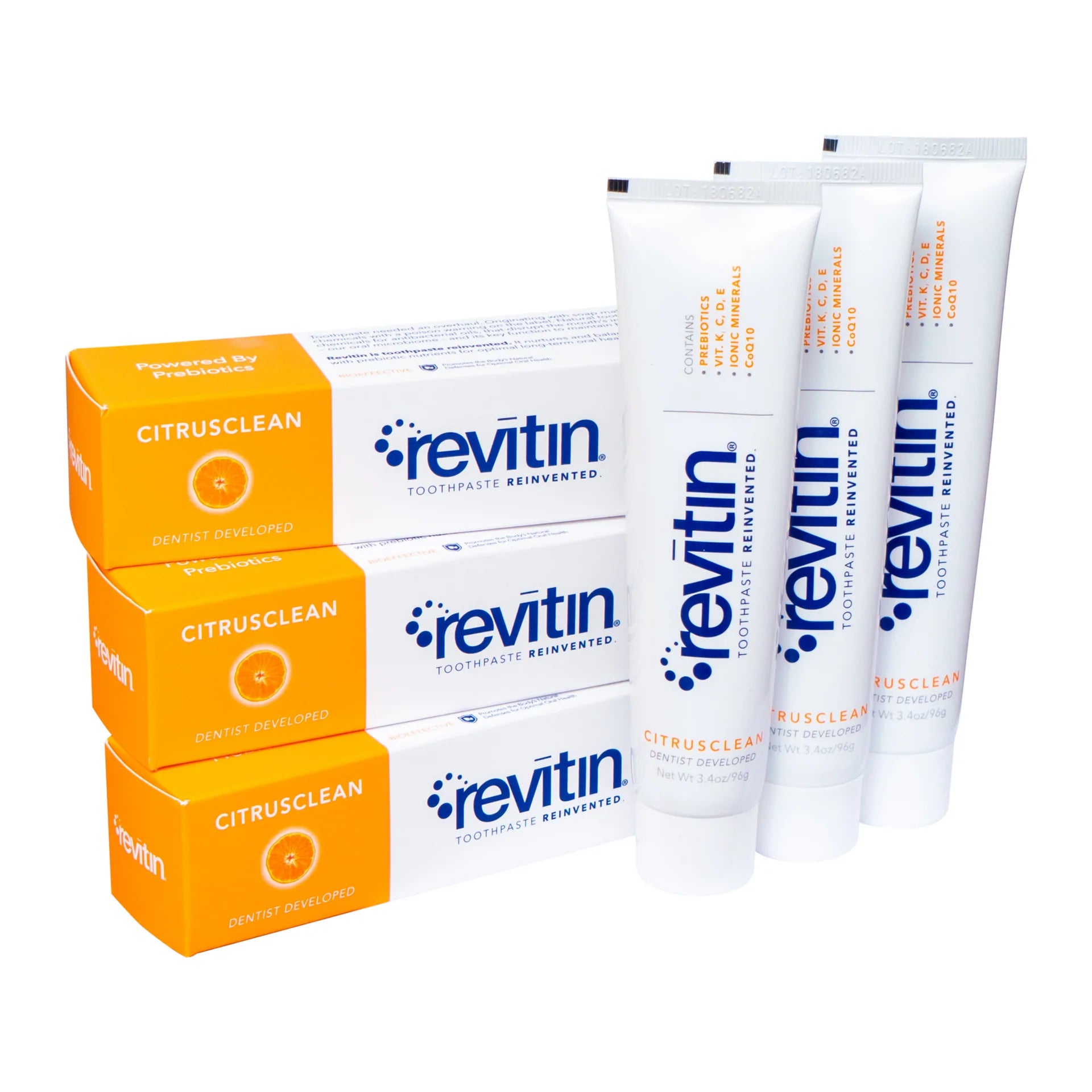 Revitin Natural Toothpaste Single Tube