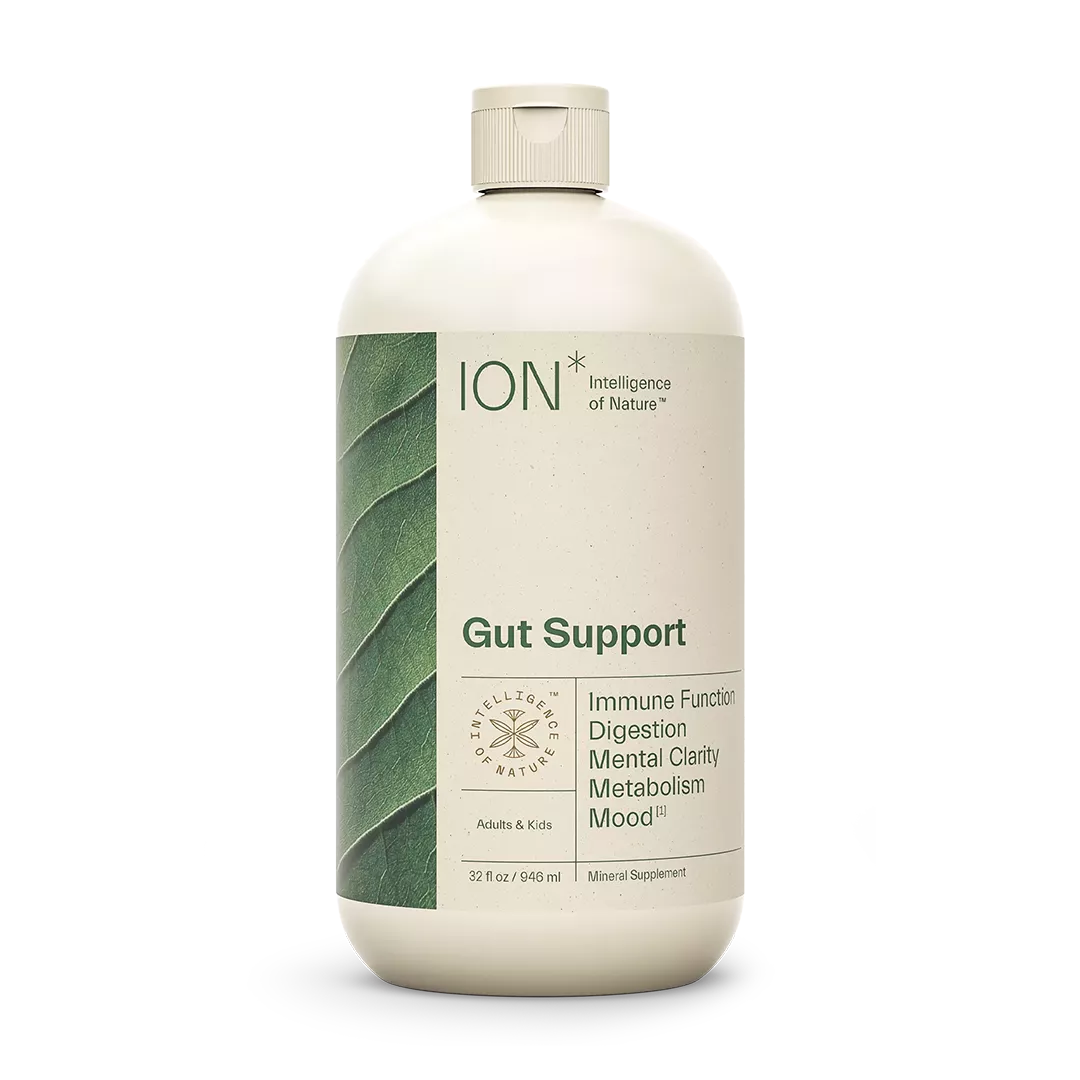 ION* Gut Support front bottle and label